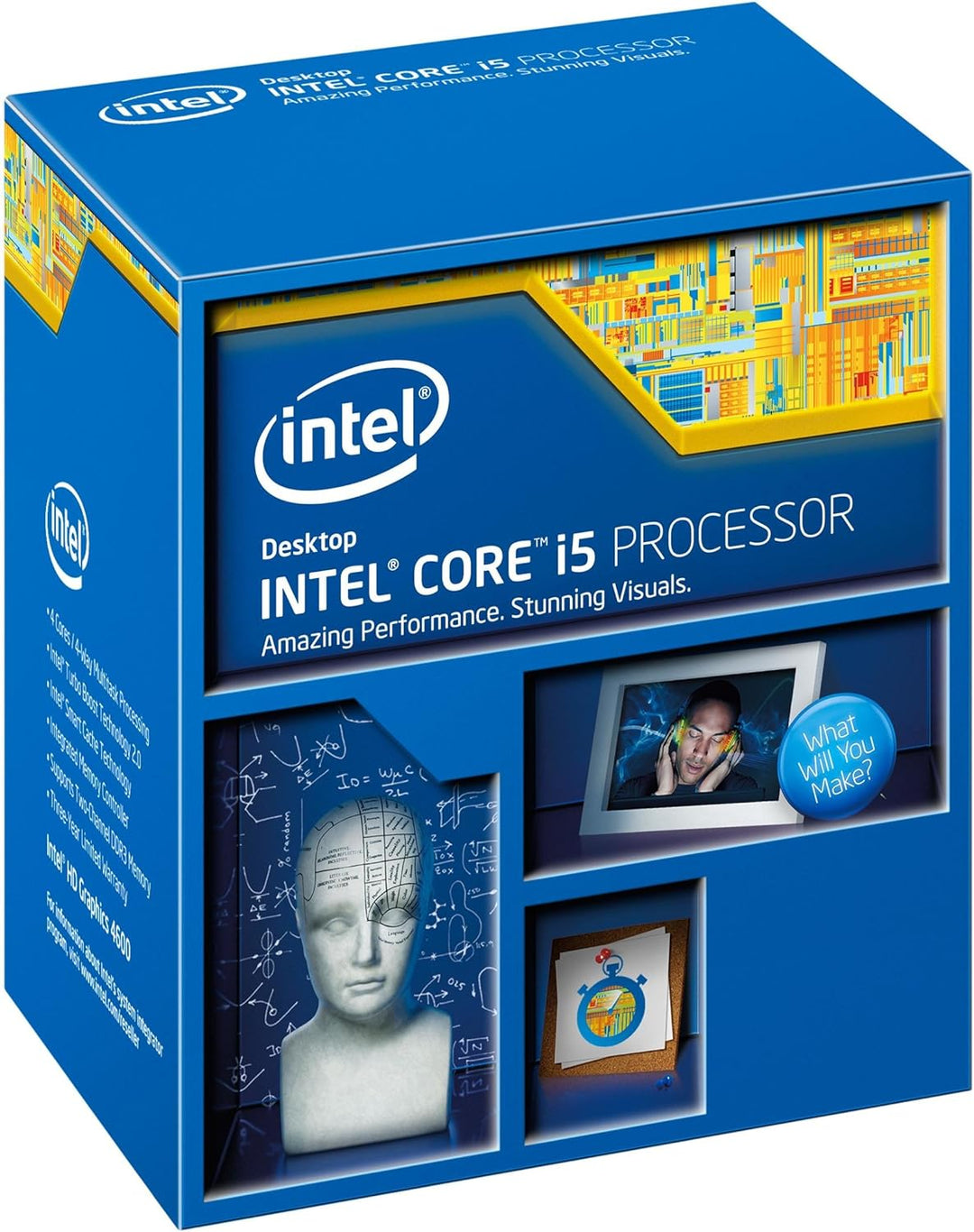 Intel BX80646I54460 Core i5-4460 Prozessor(6MB Cache, bis zu 3.20 GHz) CPU Only, CPU Only