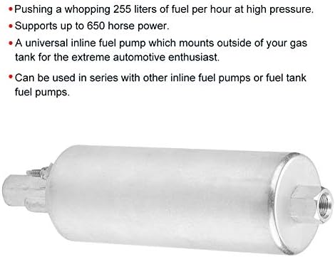 Hochdruckkraftstoffpumpe, Universal 255 LPH Externe Hochdruckkraftstoffpumpe mit Satz für Walbro GSL
