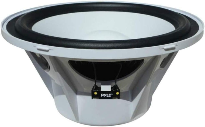 SUB SUBWOOFER Regenmantel Wasser Macht PYLE PLMRW12 Water Proof 12" 30,00 cm 300 MM WEISE FUR Boot F
