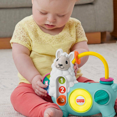 Fisher-Price Linkimals Lernspielzeug für Baby und Kleinkind mit interaktiven Lichtern und Musik, 123