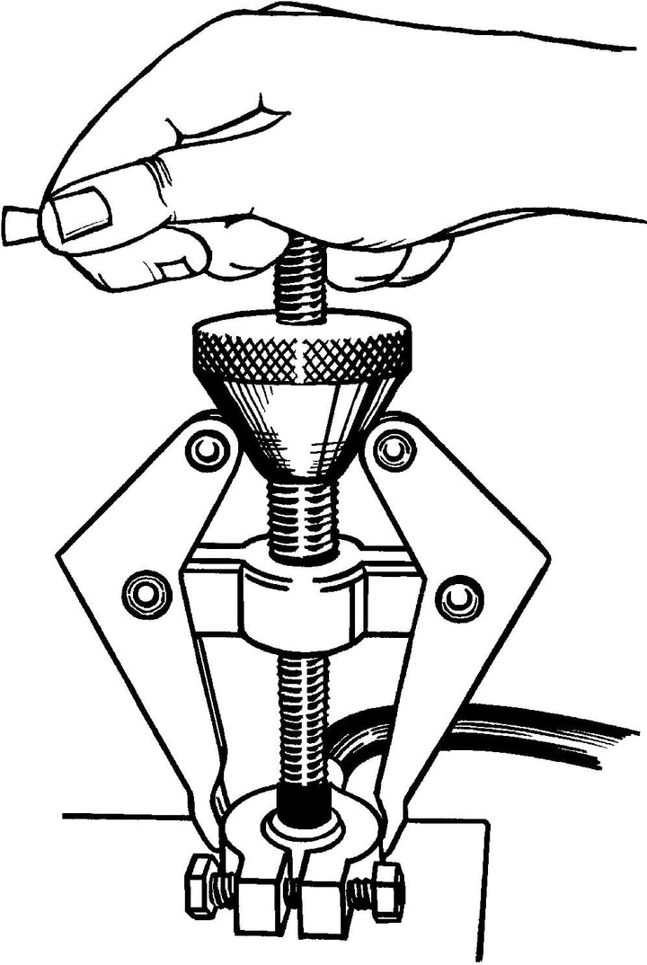 Lisle 54150 Akku Terminal und Wischerarm Abzieher Batterieklemmen- und Wischerarm-Abzieher, Batterie