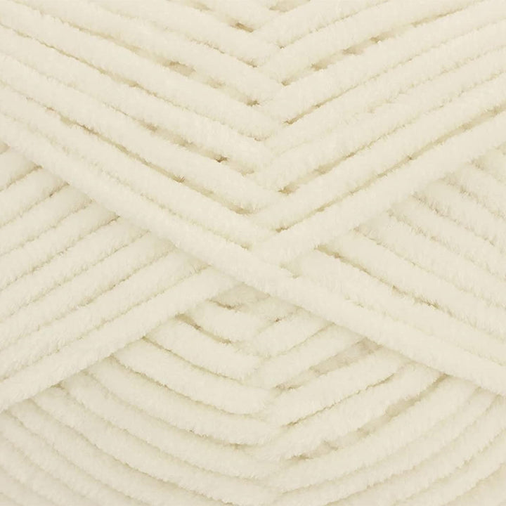 Gründl Funny uni Strick- & Häkelgarn (samtartiges Chenille-Garn aus 100 % Polyester, 10 x 100 g / 12