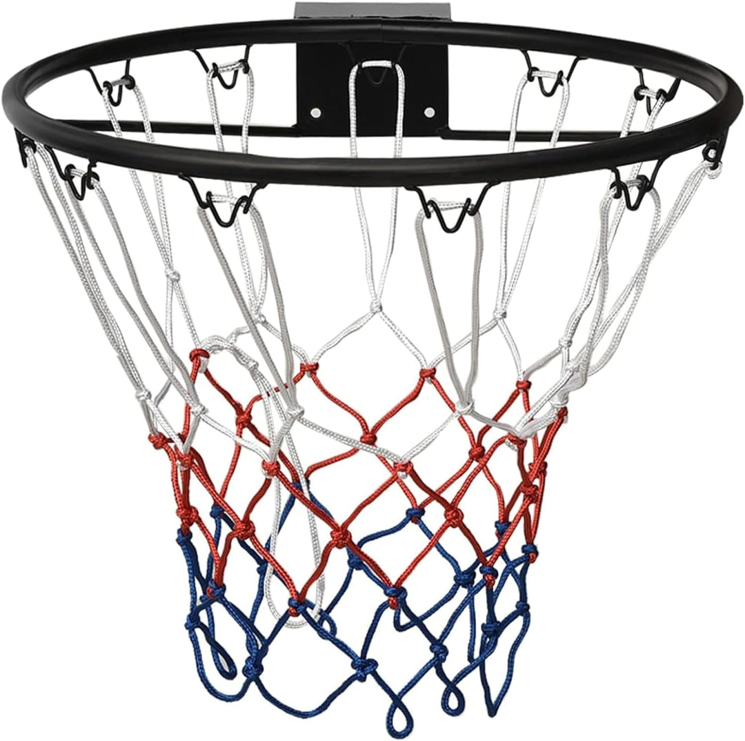 Tidyard Basketballring Basketballnetz Basketballkorb Basketball Basketballring Schwarz 45 cm Stahl