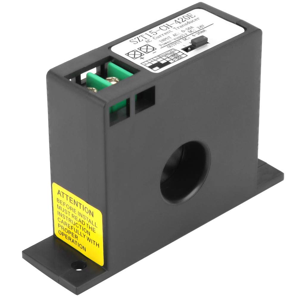 4-20mA Strommessumformer Ausgang Analoges Stromsignal Isolierter Hallsensor 0-50A Wechselstromwandle