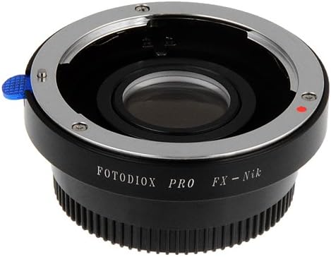 Fotodiox Pro Lens Mount Adapter Compatible with Fujica X-Mount 35mm Film Lenses on Nikon F-Mount Cam