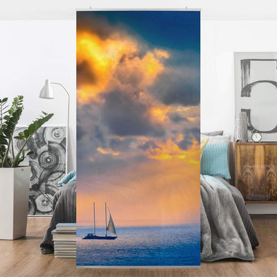 Bilderwelten Raumteiler Sailing The Horizon 250x120cm ohne Halterung 250x120cm without hanger, 250x1