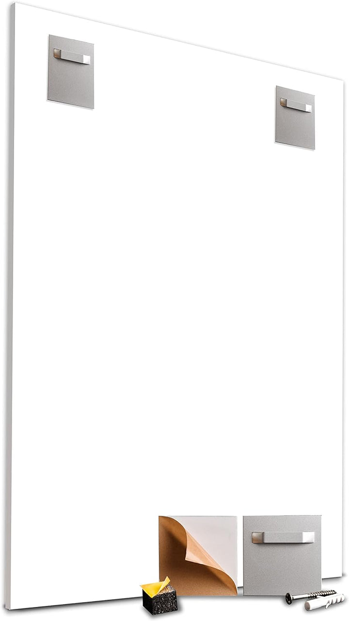 wandmotiv24 Totenkopf Wandbild aus Acrylglas, Grösse 100x75cm, Hochformat, Schädel, Helm, Sparta, Go