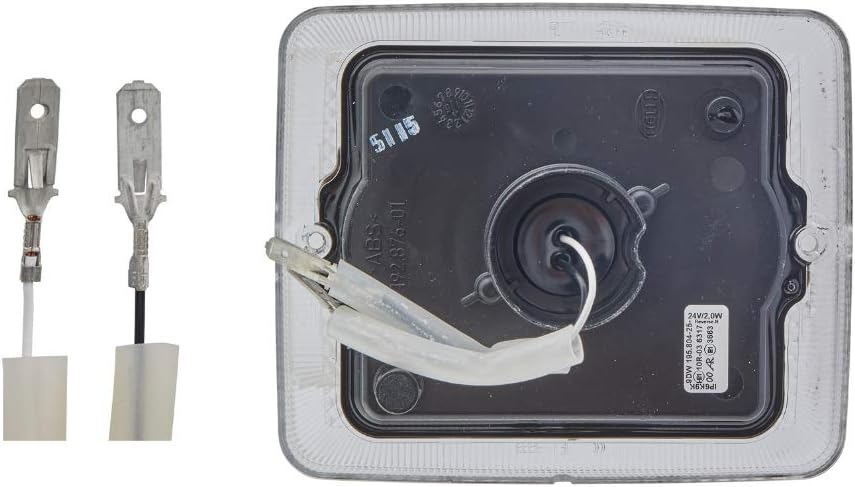 HELLA - LED-Rückfahrscheinwerfer - 24V - Anbau - für waagerechte Befestigung - Kabel: 100mm - Stecke