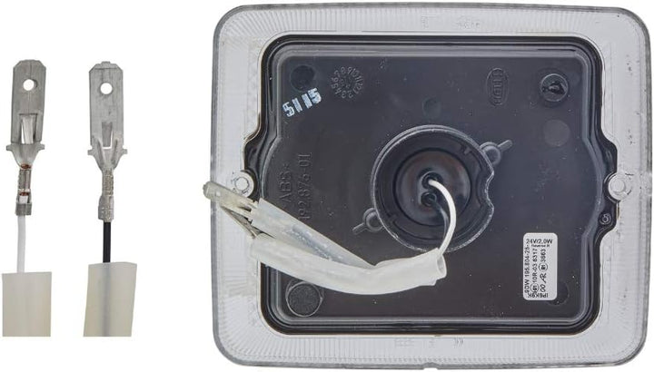 HELLA - LED-Rückfahrscheinwerfer - 24V - Anbau - für waagerechte Befestigung - Kabel: 100mm - Stecke