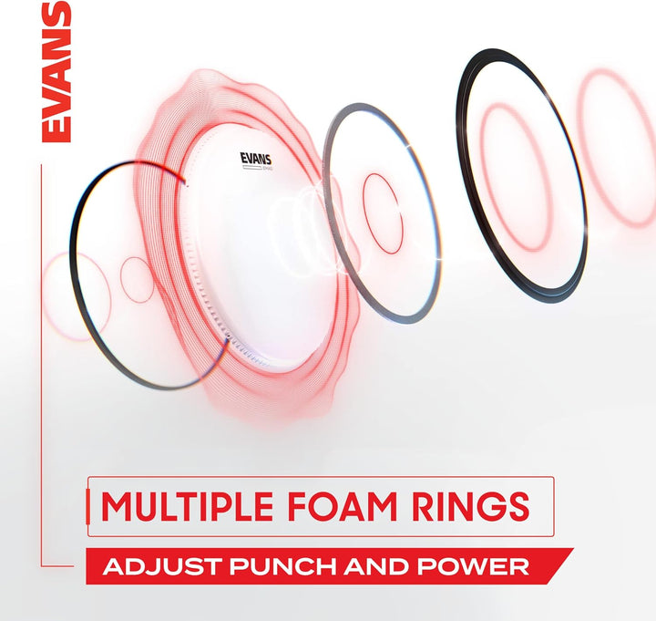 Evans BD20EMAD2 Bassdrumfell 50,8 cm (20 Zoll) Doppellagig (innen: 0,254mm, aussen: 0,178mm) 20-inch