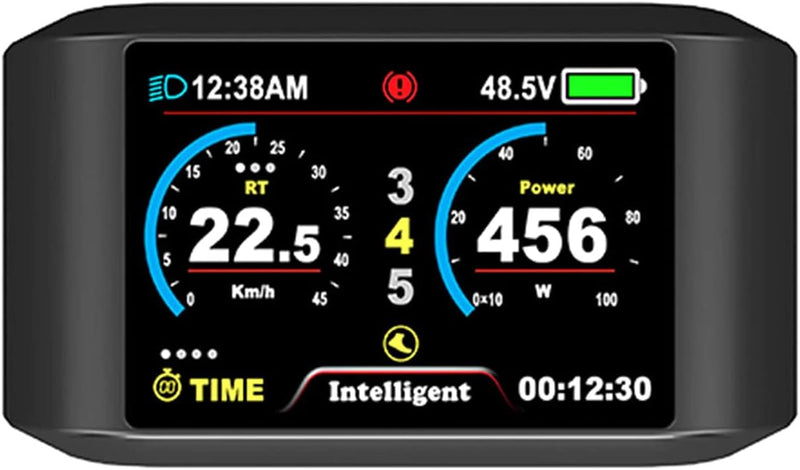 windmeile | APT Display 750C, kompatibel zu Bafang BBS01 BBS02 BBSHD und Controller, 3.2&