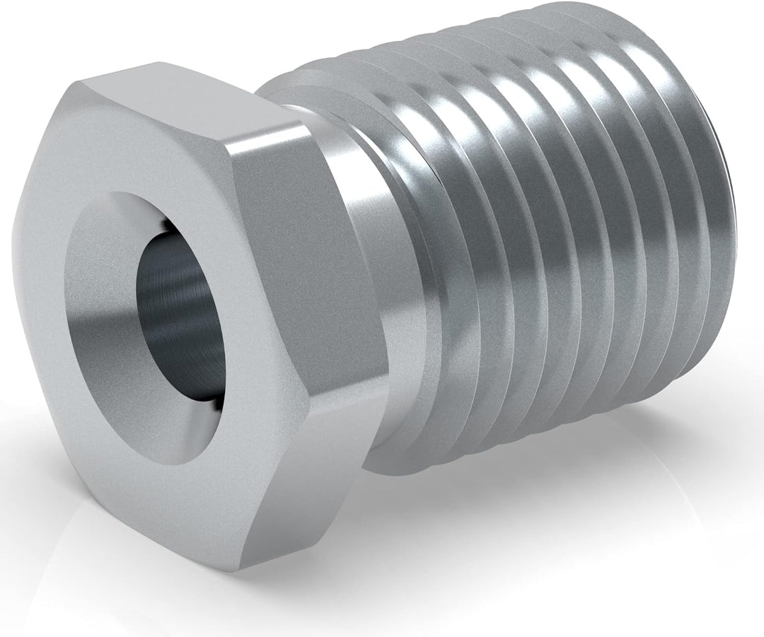 100x Verschraubung 1/2" x 20 für Bremsleitung 4,75 mm Bördel E Typ PF Profi Verbinder DIN/ISO 1651 k