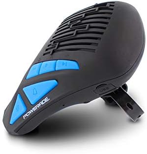 Powerade 477078 Fahrrad-Lautsprecher Bluetooth 5 Watt mit Freisprechfunktion und 15 Stunden Akkulauf