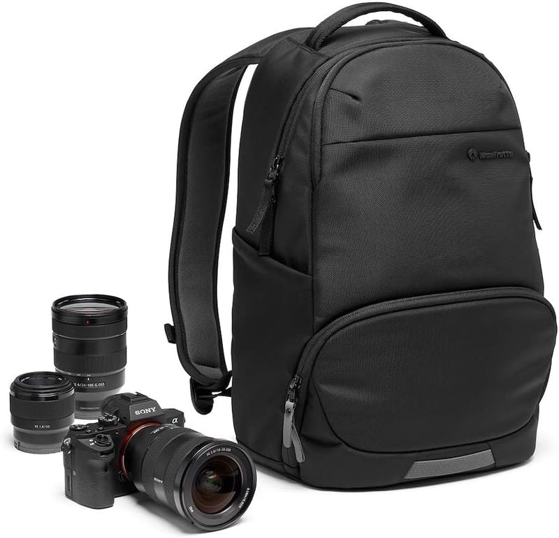 Manfrotto Advanced Active III Kamera- und Laptop-Rucksack, für Reflex- und Spiegellose Kameras mit O