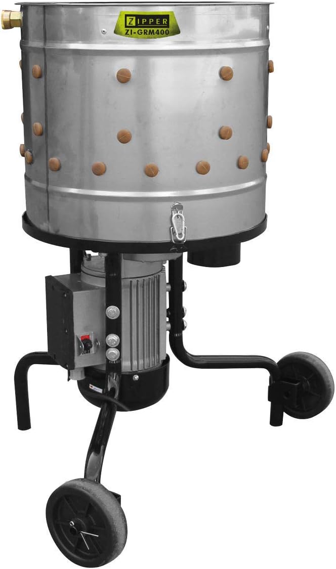 Zipper ZI-GRM400 Geflügelrupfmaschine, 400 mm, 400 mm