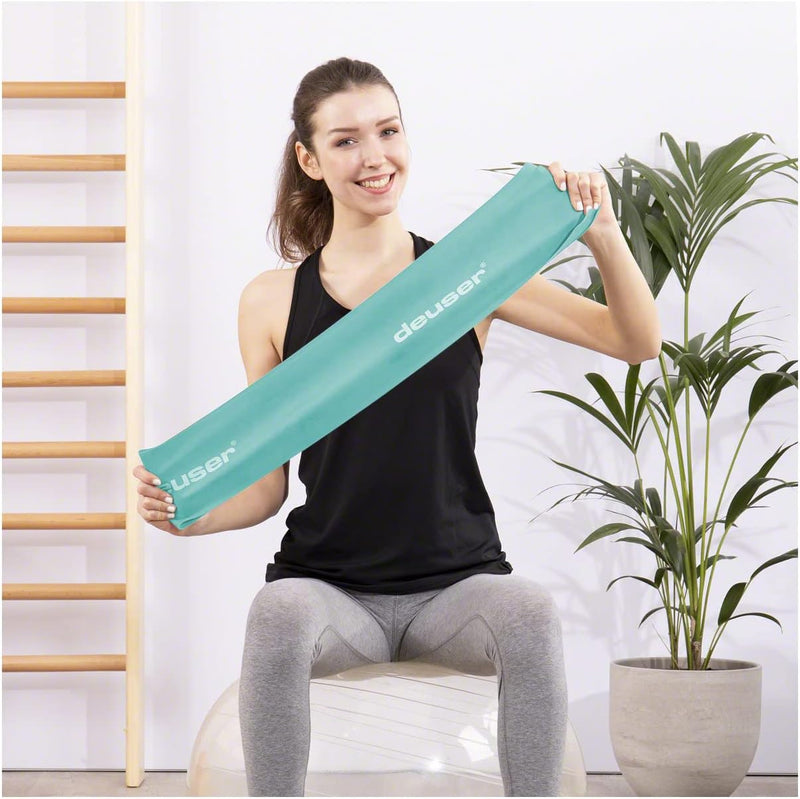 Deuser Band Therapie 20 M Aqua Fitnessband Einheitsgrösse grün, Einheitsgrösse grün