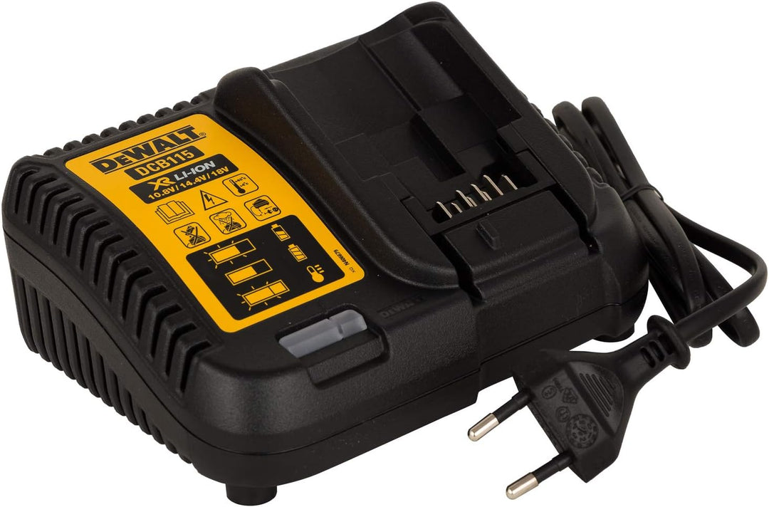DeWalt DCB115D2-QW Akku-Kit (2 x 18 V / 2 Ah plus DCB 115), 18 V