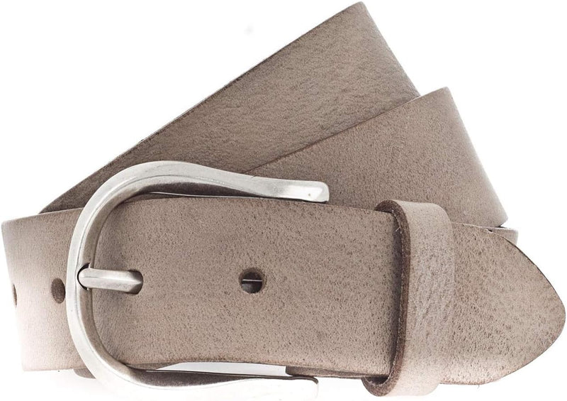 Vanzetti Genuine Beauty 35mm Full Leather Belt W100 Taupe