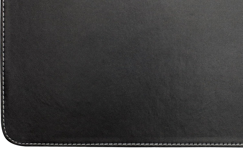 SIGEL SA106 Schreibunterlage Eyestyle aus hochwertigem Leder-Imitat, schwarz / weiss