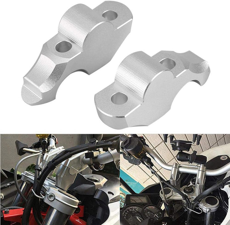 KIMISS Motorrad Lenkstange klemmt Riser Mount Hebe Lenkerklemme Motorrad Lenkerklemmen CNC für R Nin