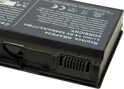 Akku für Acer TravelMate 7220 5200mAh, 14,8V, Li-Ion