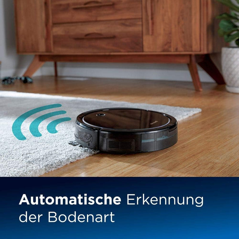 BISSELL CleanView Staubsaugerroboter | für Teppiche & Hartböden | 1500 Pa Saugleistung, App Steuerun