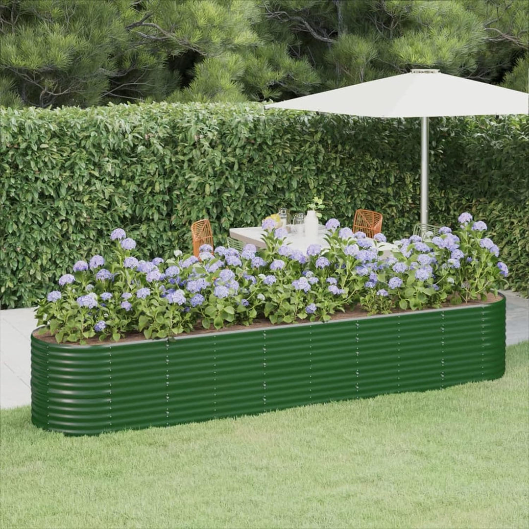 Tidyard Pflanzkübel Pflanzgefäss Hochbeet Pflanzkasten Blumenkasten Blumenbeet für Garten Terrasse u
