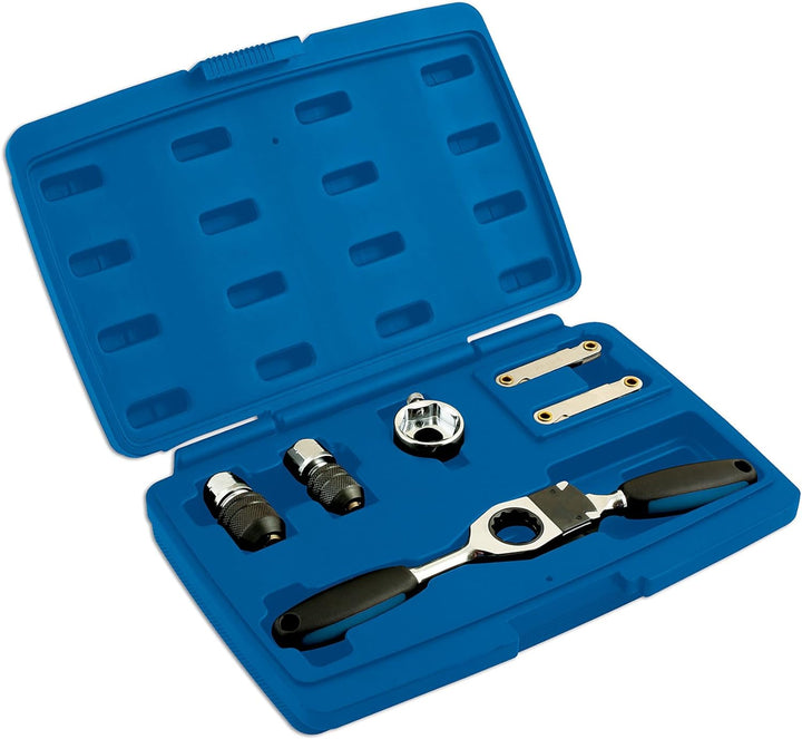 Laser 6071.0 Gewindebohrer und Schneideisenhalter Satz, 6-Teilig