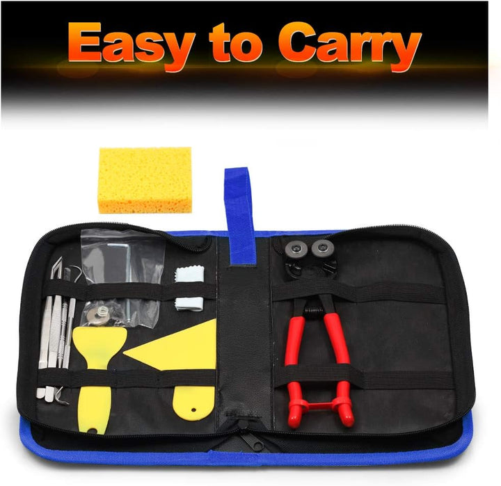 SPEEDWOX Mosaikwerkzeuge für Handwerk robuste Mosaik-Räder Glaszange mit Ersatzschneiderad Schaber P