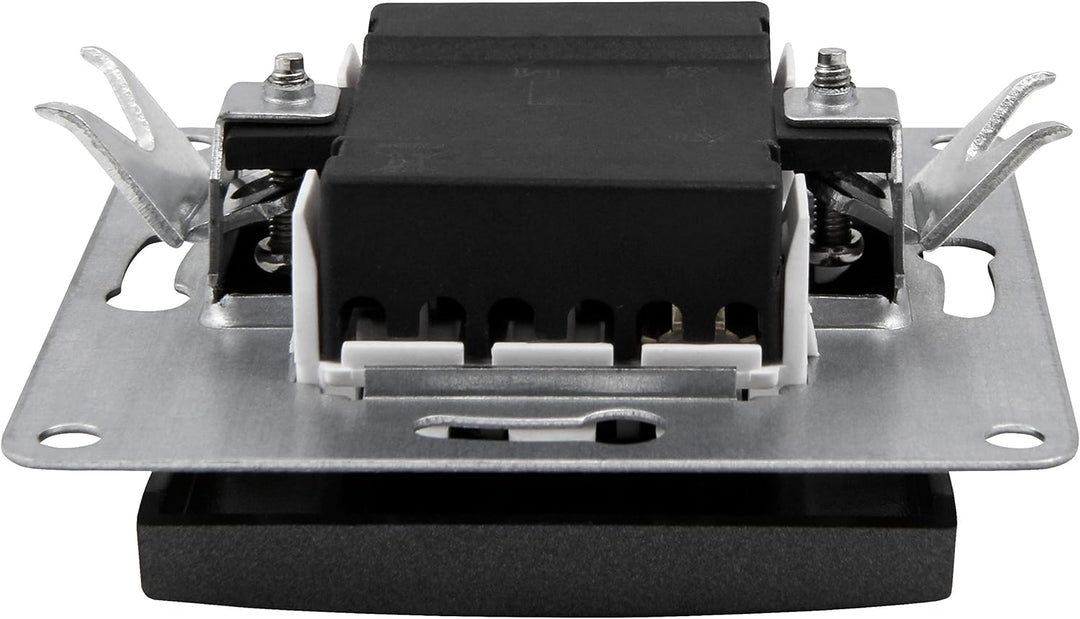 MC POWER - 40er Pack Wechselschalter | FLAIR | Schalter Set im Vorteilspack mit Klemmanschluss, anth