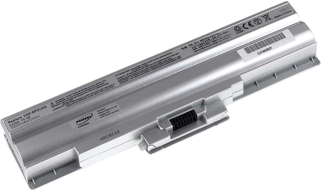 Akku für Typ VGP-BPS13A/B Silber, 11,1V, Li-Ion