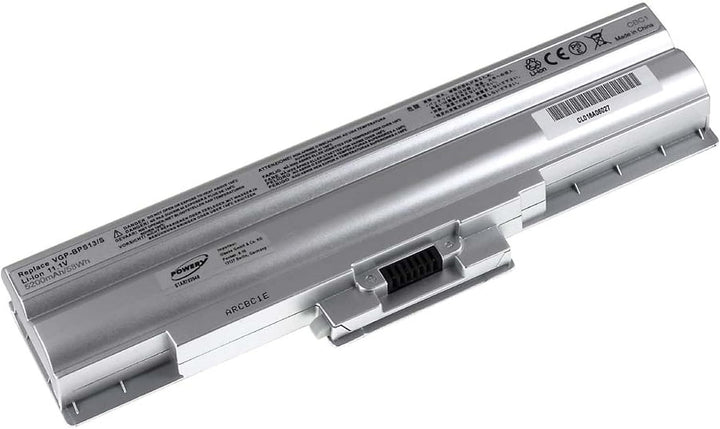 Akku für Typ VGP-BPS13A/B Silber, 11,1V, Li-Ion