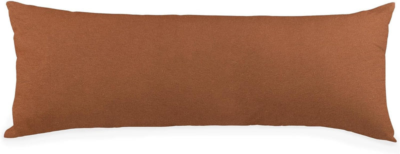 CelinaTex BeBasic Kissenbezug Doppelpack XXL 40 x 200 cm kastanien braun Mikrofaser Seitenschläferki