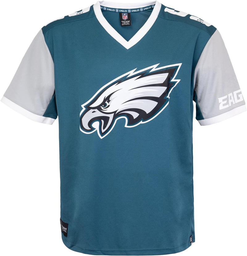 Fanatics Recovered NFL Team Color Block Jersey Trikot XL Philadelphia Eagles, XL Philadelphia Eagles