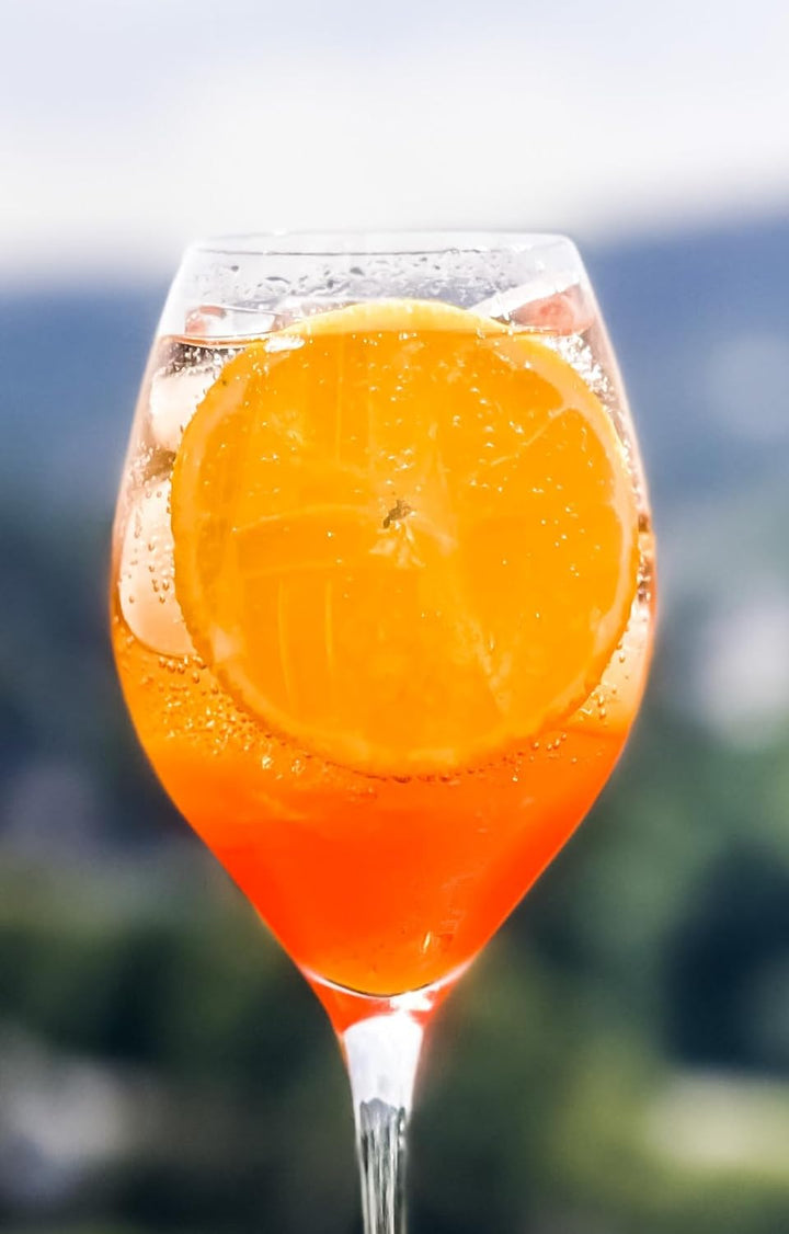 Topkapi Aperol Spritz Glas Hengsbach XL– Aperol Spritz Gläser, Cocktail Glas, 440ml, Profi-Glas Blei