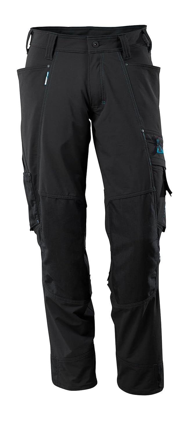 Mascot Herren Bundhose Stretch MASCOT Advanced, Schwarz, 60 EU 60 Schwarz, 60 Schwarz