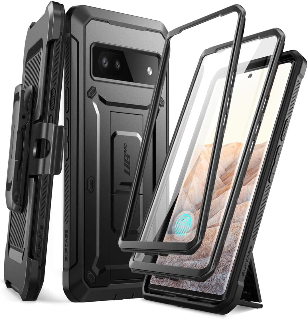 SupCase Outdoor Hülle für Google Pixel 6A [Unicorn Beetle Pro] mit 2 Vorderseite (ohne Displayschutz