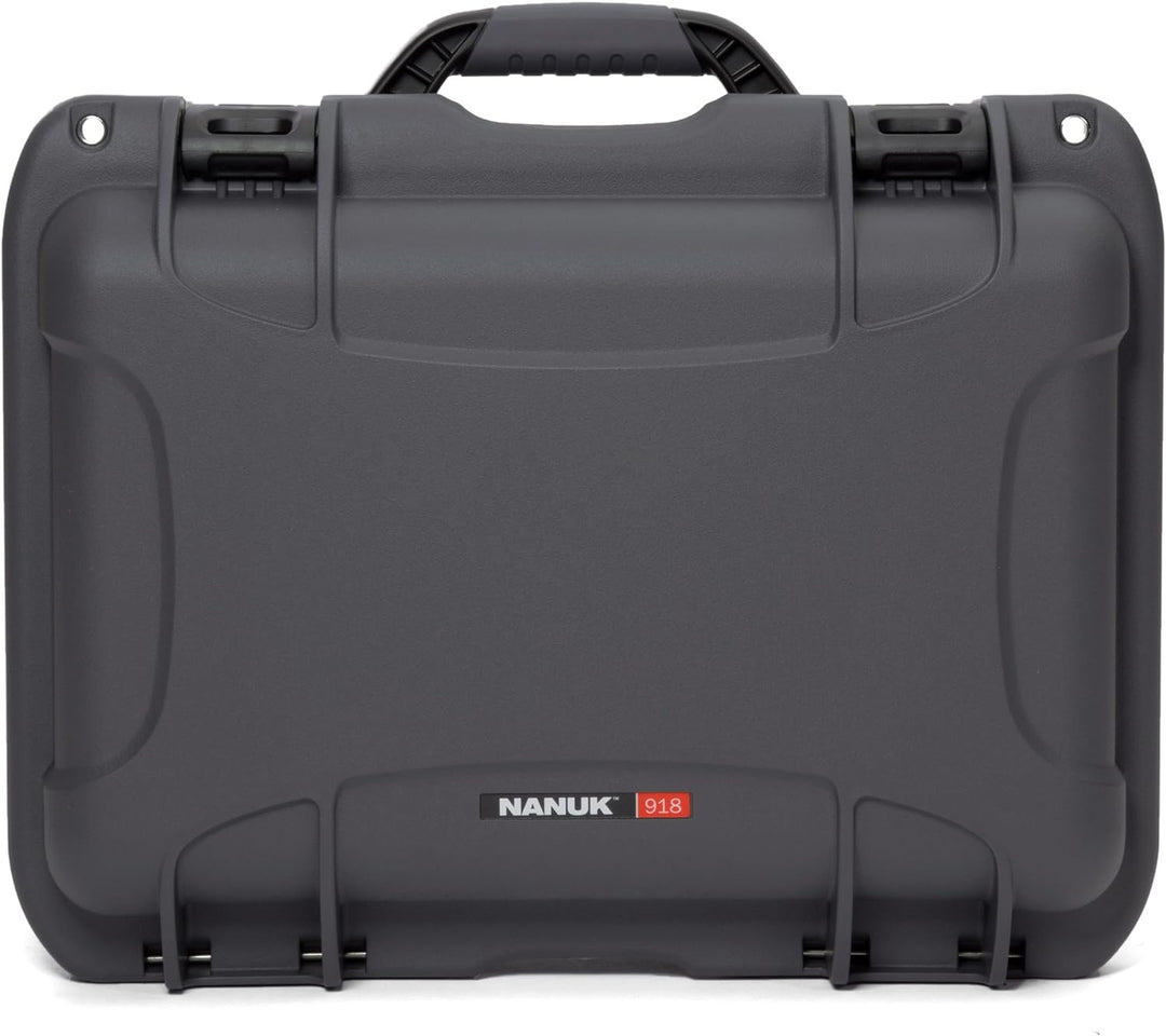 Nanuk 918 Wasserdichter Hartschalenkoffer leer - Graphit leer Graphit, leer Graphit