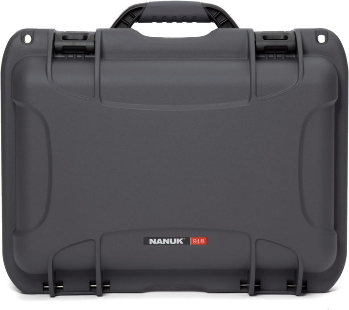 Nanuk 918 Wasserdichter Hartschalenkoffer leer - Graphit leer Graphit, leer Graphit