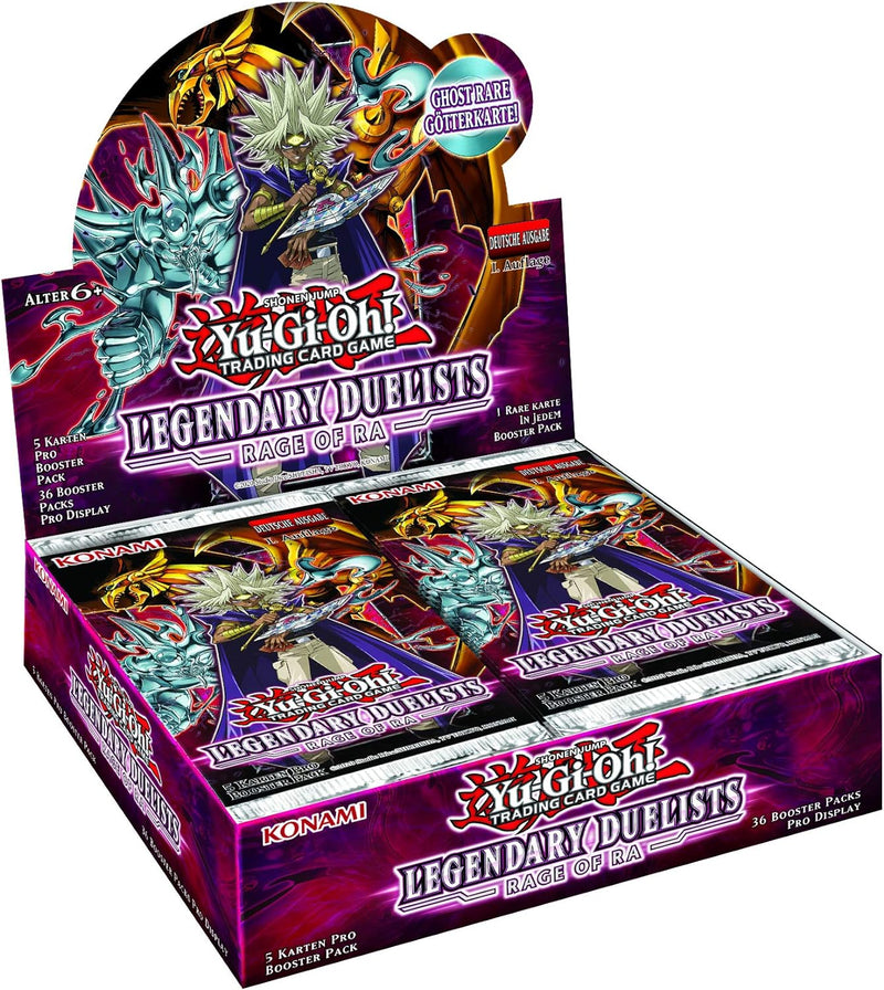 Yu-Gi-Oh! TRADING CARD GAME Display Legendary Duelists: Rage of Ra - Deutsche Ausgabe