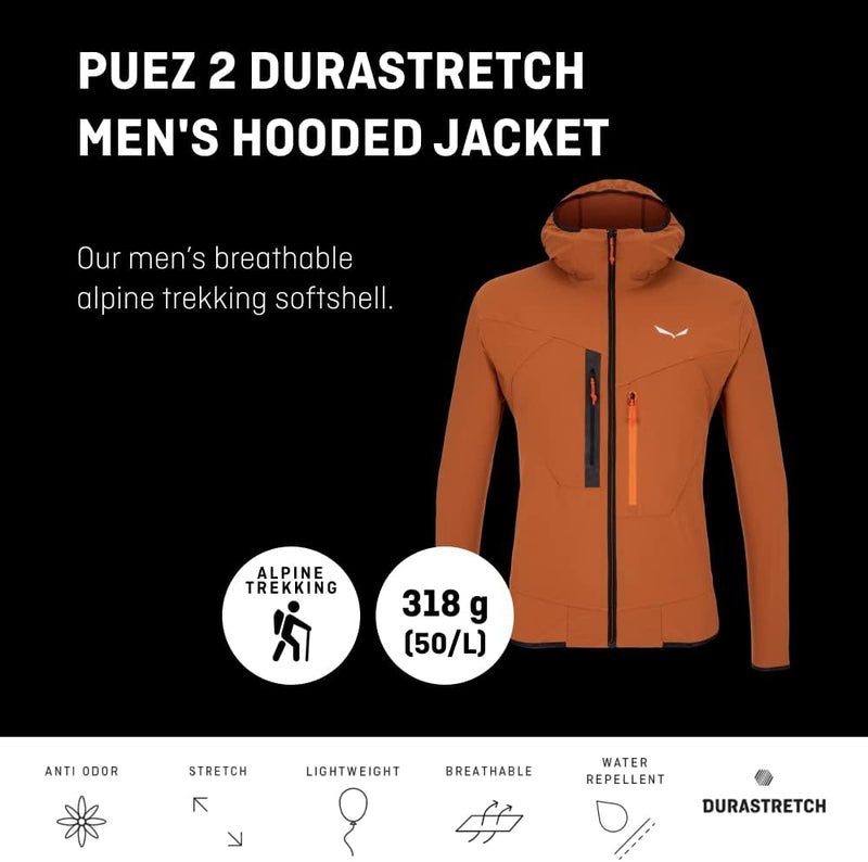 Salewa Herren Puez 2 Dst M Fz Hdy Pullover & Sweatshirts 46-54 Black Out, 46-54 Black Out