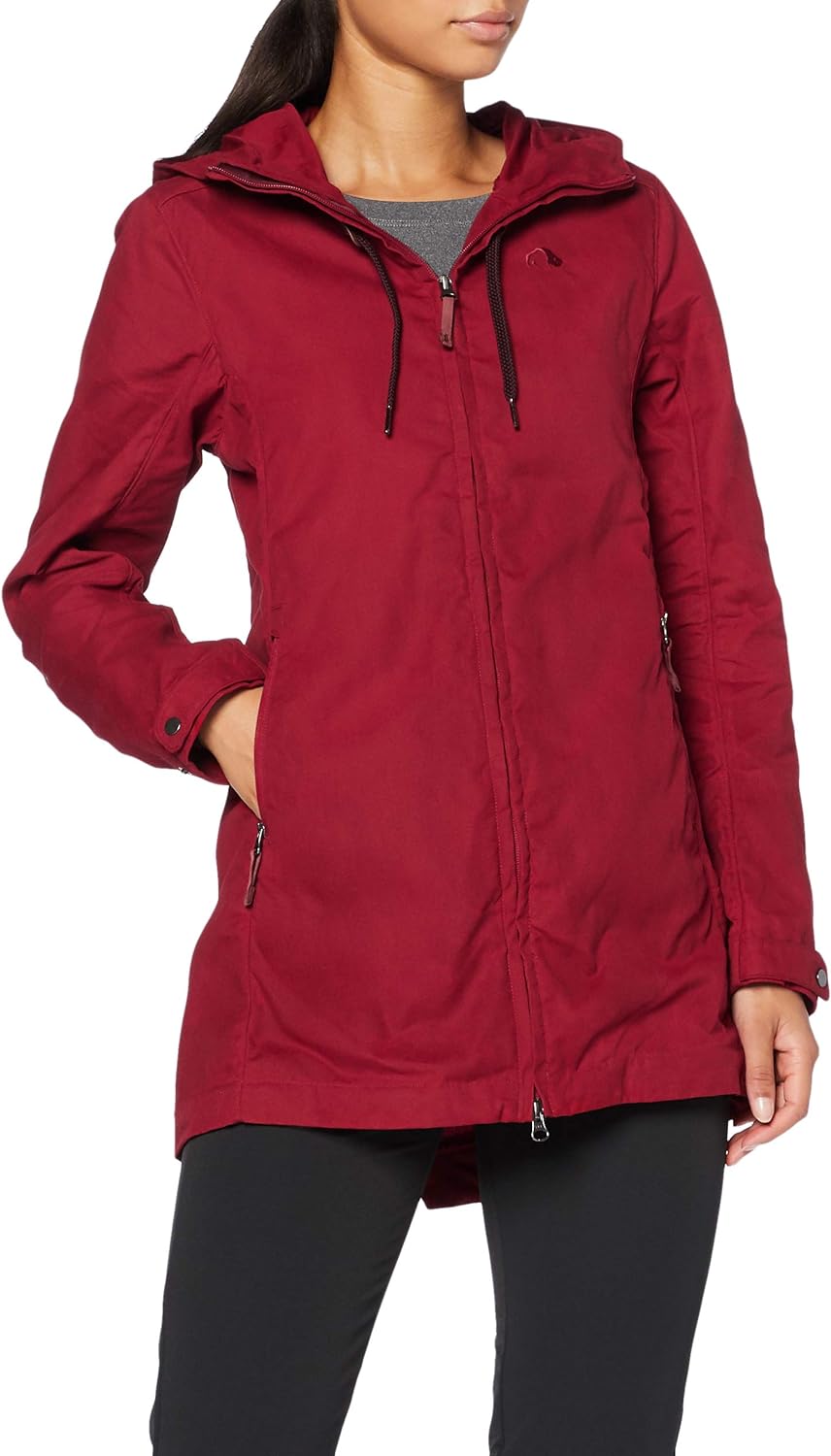 Tatonka Damen Vinjo W's Hooded Coat Jacke, Lava red, Women