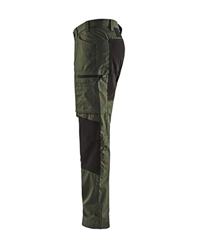 Blåkläder 14591845 Diensthose Stretch, Armee-Grün / Schwarz, C44 Army Green / Black 44, Army Green /