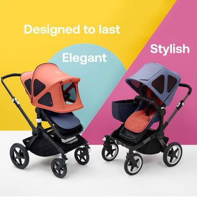 Bugaboo Duo-Komfort Sitzauflage für alle Jahreszeiten, verbesserte Passform, kompatibel mit allen Bu