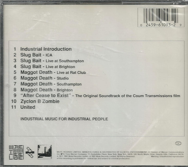 2nd Annual Report, Audio-CD