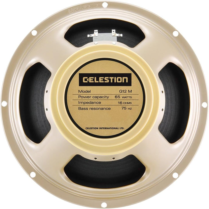 Celestion© »G12M-65 CREAMBACK GUITAR LOUDSPEAKER« Gitarrenlautsprecher - 12" - 65W - 16 Ohm, T5871