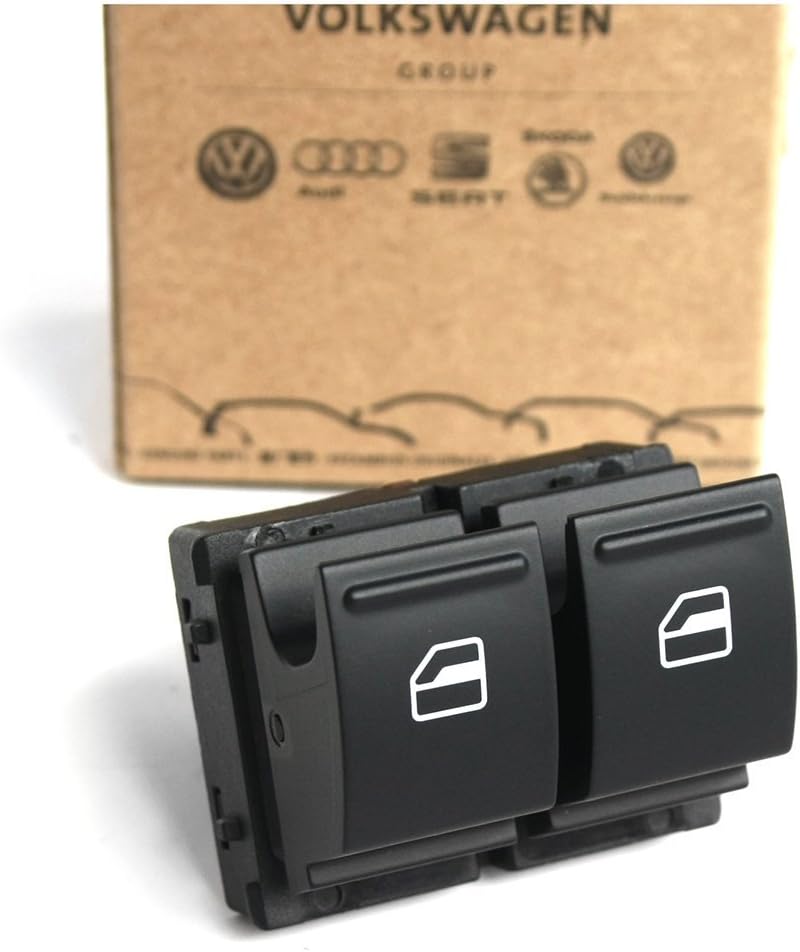 Skoda 1Z0959858REH Schalter elektrische Fensterheber 2-fach vorn links Fahrertür