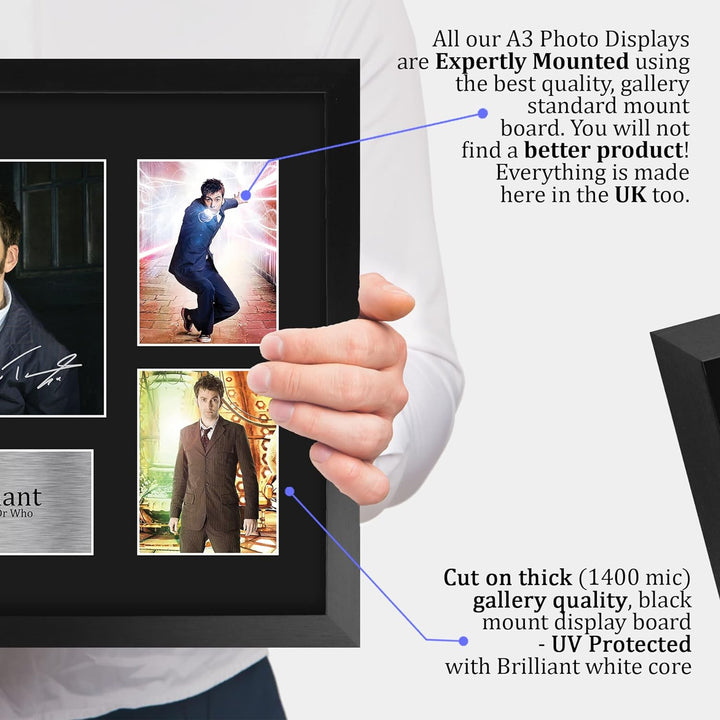 HWC Trading FR A3 David Tennant Dr Who Geschenke Gedruckt Signiert Autogramm Bild Für Fernsehshow Fa