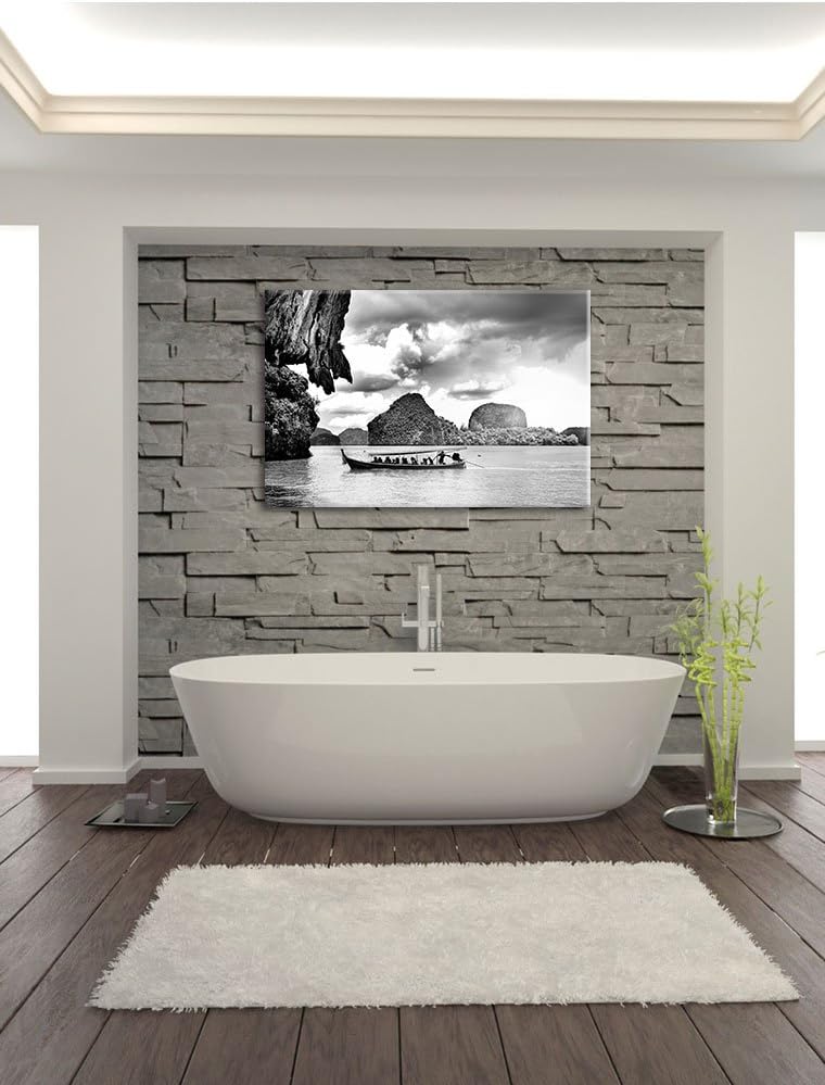 Pixxprint Thailand Phuket Playa Paradisiaca als Leinwandbild/Grösse: 100x70 / Wandbild/Kunstdruck/fe