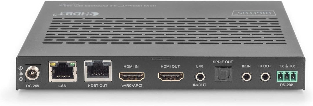 Digitus HDMI KVM Extender - 4k/60Hz - Sender & Empfänger - HDBaseT 3.0 - HDMI 2.0b - USB 2.0 - Reich